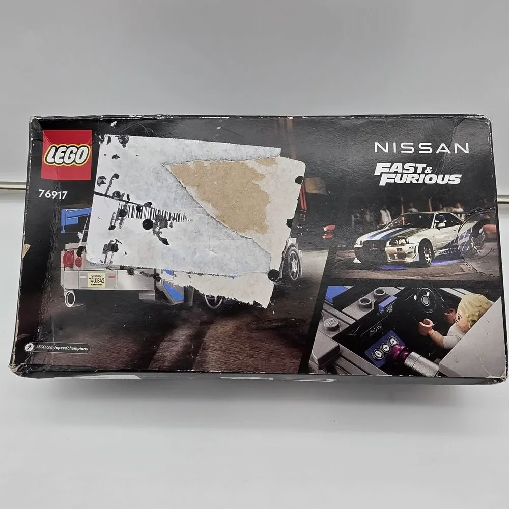 LEGO Speed Champions 76917 2 Fast 2 Furious Nissan Skyline GT-R (R34) 319pcs